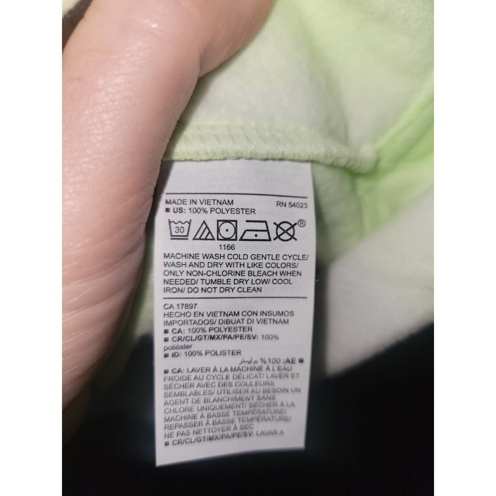 Old Navy Women’s Plus Size 2X Go-Warm Pullover Hoodie – Light Green Tie-Dye NEW - Picture 6 of 7